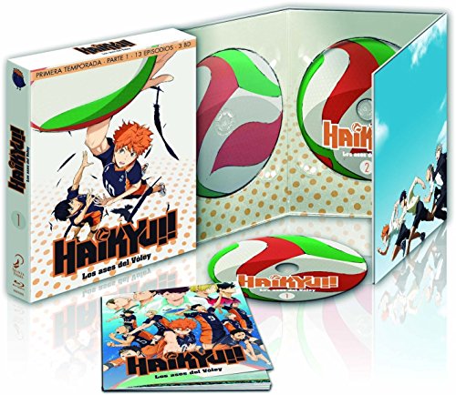 HAIKYU!! LOS ASES LED VOLEY TEMPORADA 1 Teil 1 EP. 1A13 (Importiert aus Spanien, Sprachen über Details) von SELECTA VISION