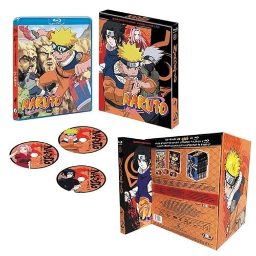 Naruto Box 1 - Episodios 1 a 25 - BD von Fox (Selecta)