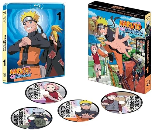 Naruto Shippuden Box 1 - BD von Fox (Selecta)