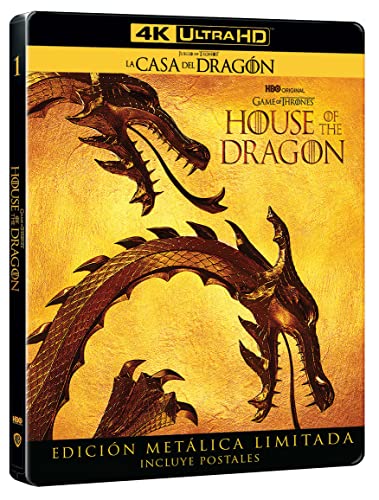 La casa del dragon temp.1 (4 k+bd) ed. metálica von Fox (Warner)