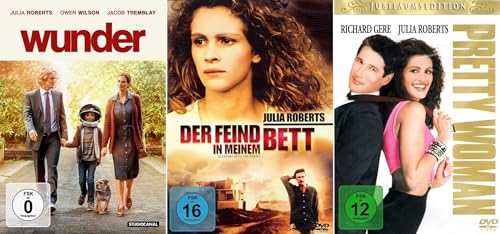 Pretty Woman + Der Feind in meinem Bett + Wunder (by Julia Roberts) [3-DVD] von Fox + Disney Studiocanal