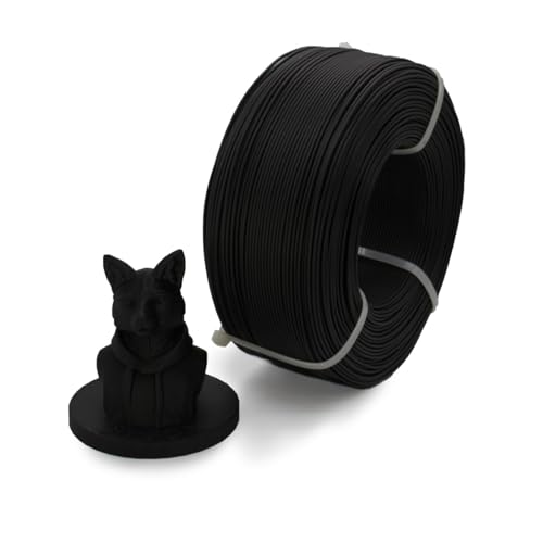 3D Fox PLA Filament 1,75 mm, 3D Druckmaterialien Schwarz 1kg, Präzises, Hohe Qualität & Zuverlässigkeit, Ideal für FDM 3D Drucker, REFFIL SYSTEM 3D Fox PLA Filament 1,75 mm, 3D Druckmaterialien Schwarz 1kg, Präzises, Hohe Qualität & Zuverlässigkeit, Ideal für FDM 3D Drucker, REFFIL SYSTEM von Fox Filaments