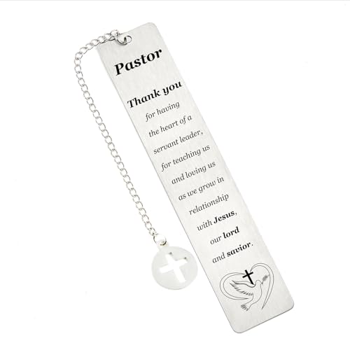 FoxForest Pastor Gifts for Men Women Pastor Appreciation Gifts Thank You Bookmark Birthday Present for Pastor Wife Religious Scripture Gifts Taufe Christian Faith Gift Pastoral Gift from Church FoxForest Pastor Gifts for Men Women Pastor Appreciation Gifts Thank You Bookmark Birthday Present for Pastor Wife Religious Scripture Gifts Taufe Christian Faith Gift Pastoral Gift from Church von Fox Forest