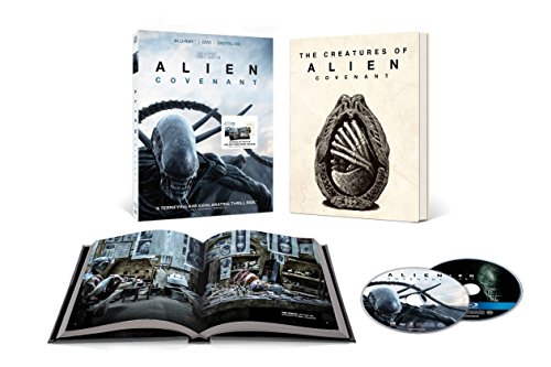 ALIEN: Covenant LIMITED EDITION mit 36-seitigem Buch inkl. "Photos" und "Sketches" Blu-ray - DVD - Digital HD - USA-Import (Region A/1) von Fox Home Entertainme