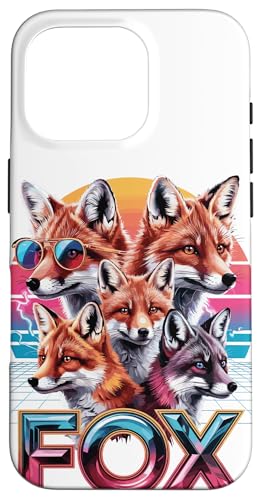 90's Vintage Fuchs Füchse Hülle für iPhone 16 Pro 90's Vintage Fuchs Füchse Hülle für iPhone 16 Pro von Fox Lover Gifts