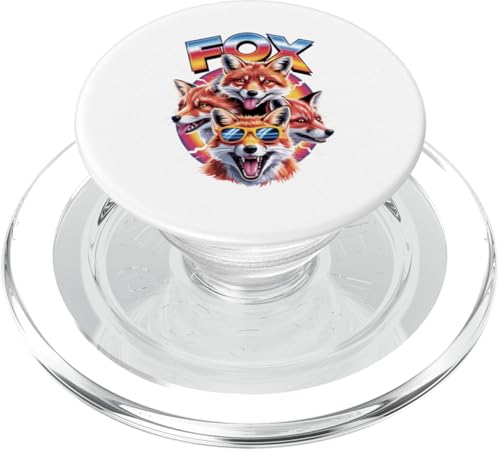 90's Vintage Fuchs Füchse PopSockets PopGrip für MagSafe 90's Vintage Fuchs Füchse PopSockets PopGrip für MagSafe von Fox Lover Gifts