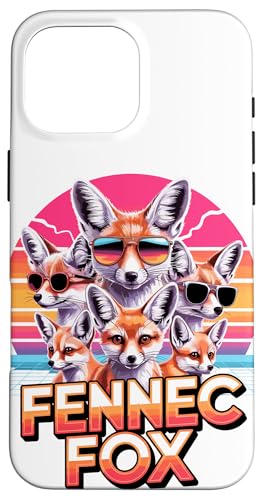 90s Vintage Fennec Fox Fennek Füchse Hülle für iPhone 16 Pro Max 90s Vintage Fennec Fox Fennek Füchse Hülle für iPhone 16 Pro Max von Fox Lover Gifts