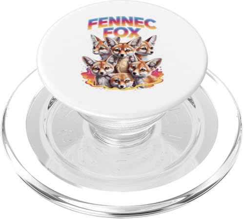 90s Vintage Fennec Fox Fennek Füchse PopSockets PopGrip für MagSafe 90s Vintage Fennec Fox Fennek Füchse PopSockets PopGrip für MagSafe von Fox Lover Gifts