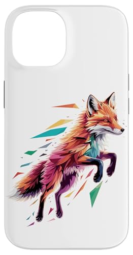 Abstract Art Fuchs Füchse Hülle für iPhone 14 Abstract Art Fuchs Füchse Hülle für iPhone 14 von Fox Lover Gifts