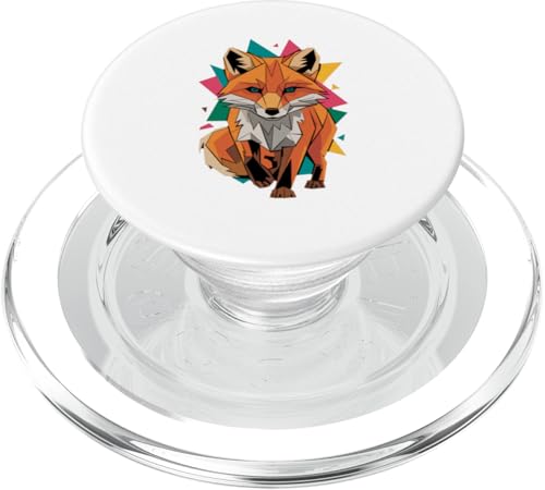 Abstract Art Fuchs Füchse PopSockets PopGrip für MagSafe Abstract Art Fuchs Füchse PopSockets PopGrip für MagSafe von Fox Lover Gifts