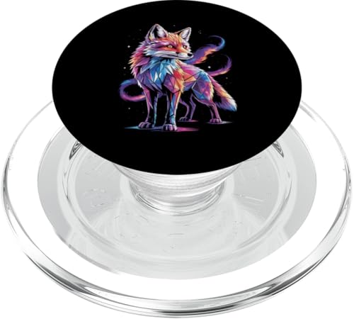 Abstract Art Fuchs Füchse PopSockets PopGrip für MagSafe Abstract Art Fuchs Füchse PopSockets PopGrip für MagSafe von Fox Lover Gifts