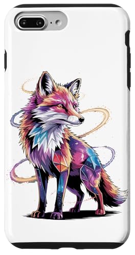 Cosmic Abstract Art Fuchs Galaxy Füchse Hülle für iPhone 7 Plus/8 Plus Cosmic Abstract Art Fuchs Galaxy Füchse Hülle für iPhone 7 Plus/8 Plus von Fox Lover Gifts