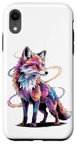 Cosmic Abstract Art Fuchs Galaxy Füchse Hülle für iPhone XR Cosmic Abstract Art Fuchs Galaxy Füchse Hülle für iPhone XR von Fox Lover Gifts