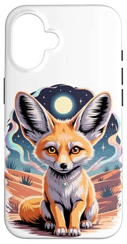 Dreamy Paint Art Fennek Füchse Hülle für iPhone 16 Dreamy Paint Art Fennek Füchse Hülle für iPhone 16 von Fox Lover Gifts