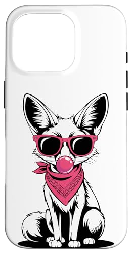Fennek Sonnenbrille Kaugummi Hülle für iPhone 16 Pro Fennek Sonnenbrille Kaugummi Hülle für iPhone 16 Pro von Fox Lover Gifts