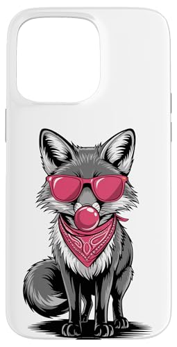 Fuchs Sonnenbrille Kaugummi Füchse Hülle für iPhone 15 Pro Max Fuchs Sonnenbrille Kaugummi Füchse Hülle für iPhone 15 Pro Max von Fox Lover Gifts