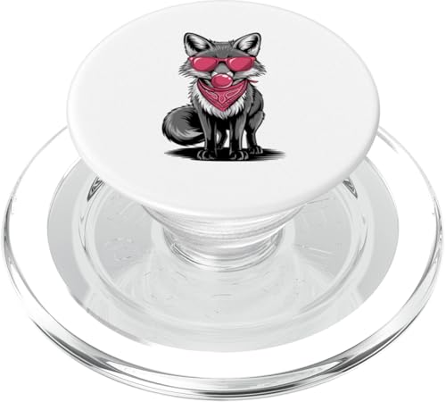 Fuchs Sonnenbrille Kaugummi Füchse PopSockets PopGrip für MagSafe Fuchs Sonnenbrille Kaugummi Füchse PopSockets PopGrip für MagSafe von Fox Lover Gifts