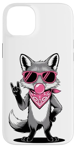 Fuchs Sonnenbrille Kaugummi Rock ’n’ Roll Hülle für iPhone 14 Plus Fuchs Sonnenbrille Kaugummi Rock ’n’ Roll Hülle für iPhone 14 Plus von Fox Lover Gifts