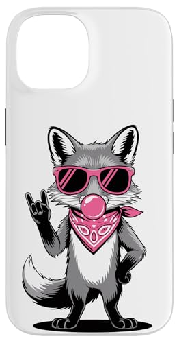 Fuchs Sonnenbrille Kaugummi Rock ’n’ Roll Hülle für iPhone 14 Fuchs Sonnenbrille Kaugummi Rock ’n’ Roll Hülle für iPhone 14 von Fox Lover Gifts