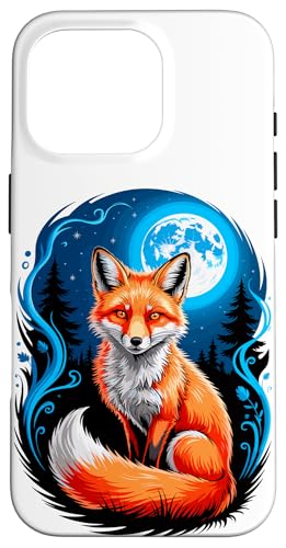 Moonlight Forest Fuchs Füchse Hülle für iPhone 16 Pro Moonlight Forest Fuchs Füchse Hülle für iPhone 16 Pro von Fox Lover Gifts