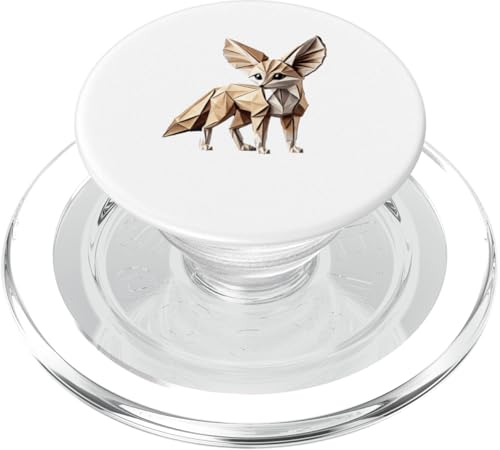 Origami Art Fennek Füchse PopSockets PopGrip für MagSafe Origami Art Fennek Füchse PopSockets PopGrip für MagSafe von Fox Lover Gifts