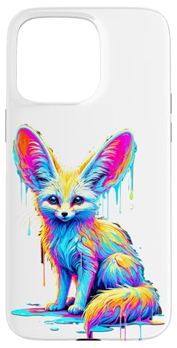 Paint Art Fennek Füchse Hülle für iPhone 15 Pro Max Paint Art Fennek Füchse Hülle für iPhone 15 Pro Max von Fox Lover Gifts