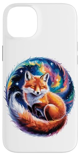 Paint Art Galaxie Rotfuchs Füchse Hülle für iPhone 14 Plus Paint Art Galaxie Rotfuchs Füchse Hülle für iPhone 14 Plus von Fox Lover Gifts