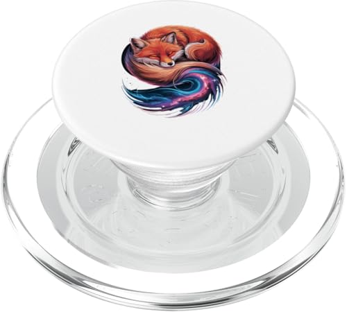 Paint Art Galaxie Rotfuchs Füchse PopSockets PopGrip für MagSafe Paint Art Galaxie Rotfuchs Füchse PopSockets PopGrip für MagSafe von Fox Lover Gifts