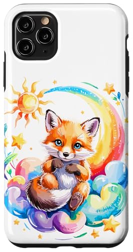 Rainbow Clouds Fuchs Füchse Hülle für iPhone 11 Pro Max Rainbow Clouds Fuchs Füchse Hülle für iPhone 11 Pro Max von Fox Lover Gifts