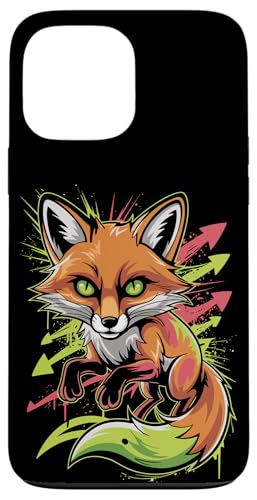 Toxic Waste Paint Art Fuchs Füchse Hülle für iPhone 13 Pro Max Toxic Waste Paint Art Fuchs Füchse Hülle für iPhone 13 Pro Max von Fox Lover Gifts