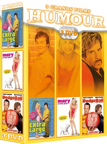 L'Amour extra-large / Mary à tout prix / Dodgeball - Coffret 3 DVD [FR Import] von Fox Pathé Europa