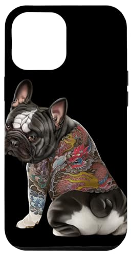 Hülle für iPhone 12 Pro Max Französische Bulldogge mit japanischem Drachen Tattoo Irezumi Hülle für iPhone 12 Pro Max Französische Bulldogge mit japanischem Drachen Tattoo Irezumi von Fox Republic Design