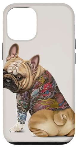 Hülle für iPhone 13 Französische Bulldogge mit japanischem Drachen Tattoo Irezumi Hülle für iPhone 13 Französische Bulldogge mit japanischem Drachen Tattoo Irezumi von Fox Republic Design