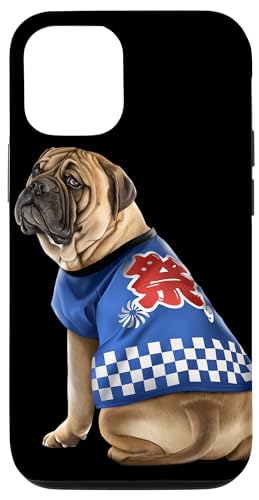 Hülle für iPhone 14 Bullmastiff Hundebekleidung Japanischer Happi-Mantel für Festivals von Fox Republic Design