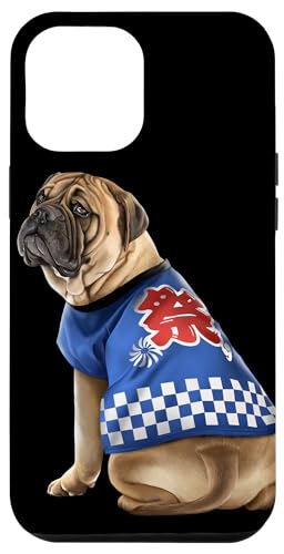 Hülle für iPhone 14 Pro Max Bullmastiff Hundebekleidung Japanischer Happi-Mantel für Festivals von Fox Republic Design