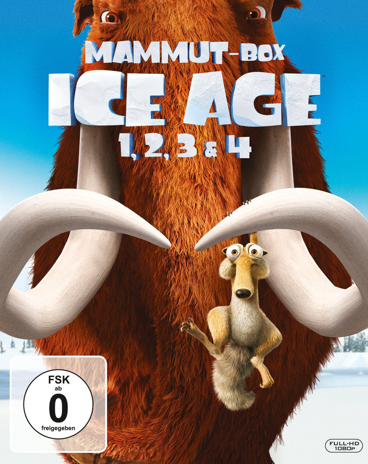 Ice Age 1-4 (4 Discs) von Fox