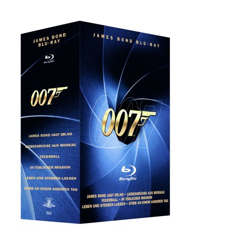 James Bond - Box Vol. 1+2: Jagt Dr. No/Liebesgrüsse aus Moskau/Feuerball/Leben und sterben lassen/In tödlicher Mission/Stirb an einem anderen Tag [Blu-ray] von Fox