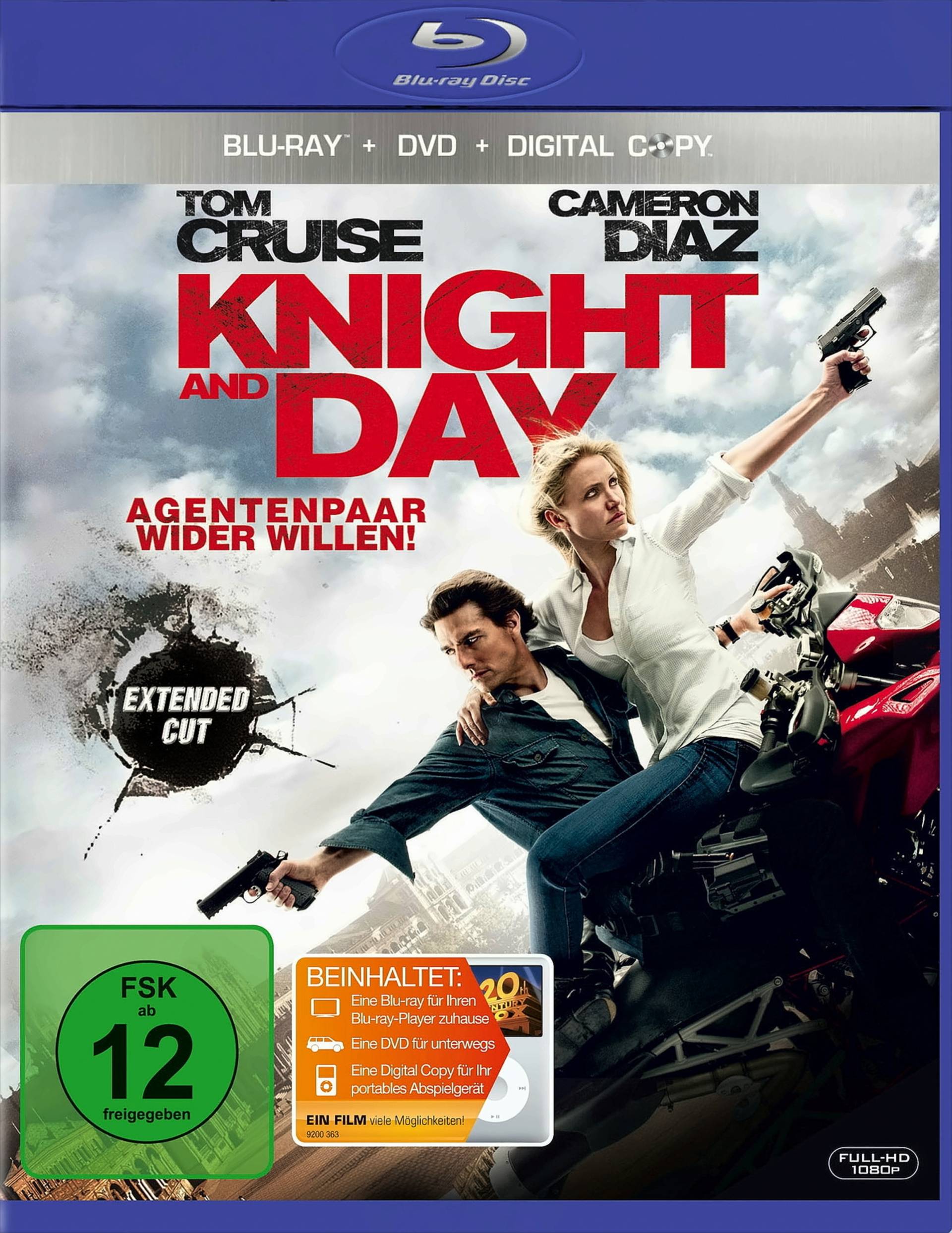 Knight and Day - Agentenpaar wider Willen (Extended Cut inkl. Digital Copy, + DVD)) von Fox
