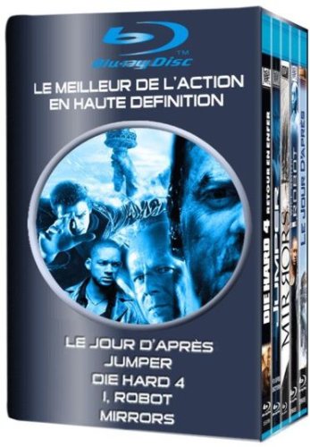 Le jour d'après + Jumper + Die Hard 4 + I, Robot + Mirrors - Coffret Action 5 Blu-ray [FR Import] von Fox