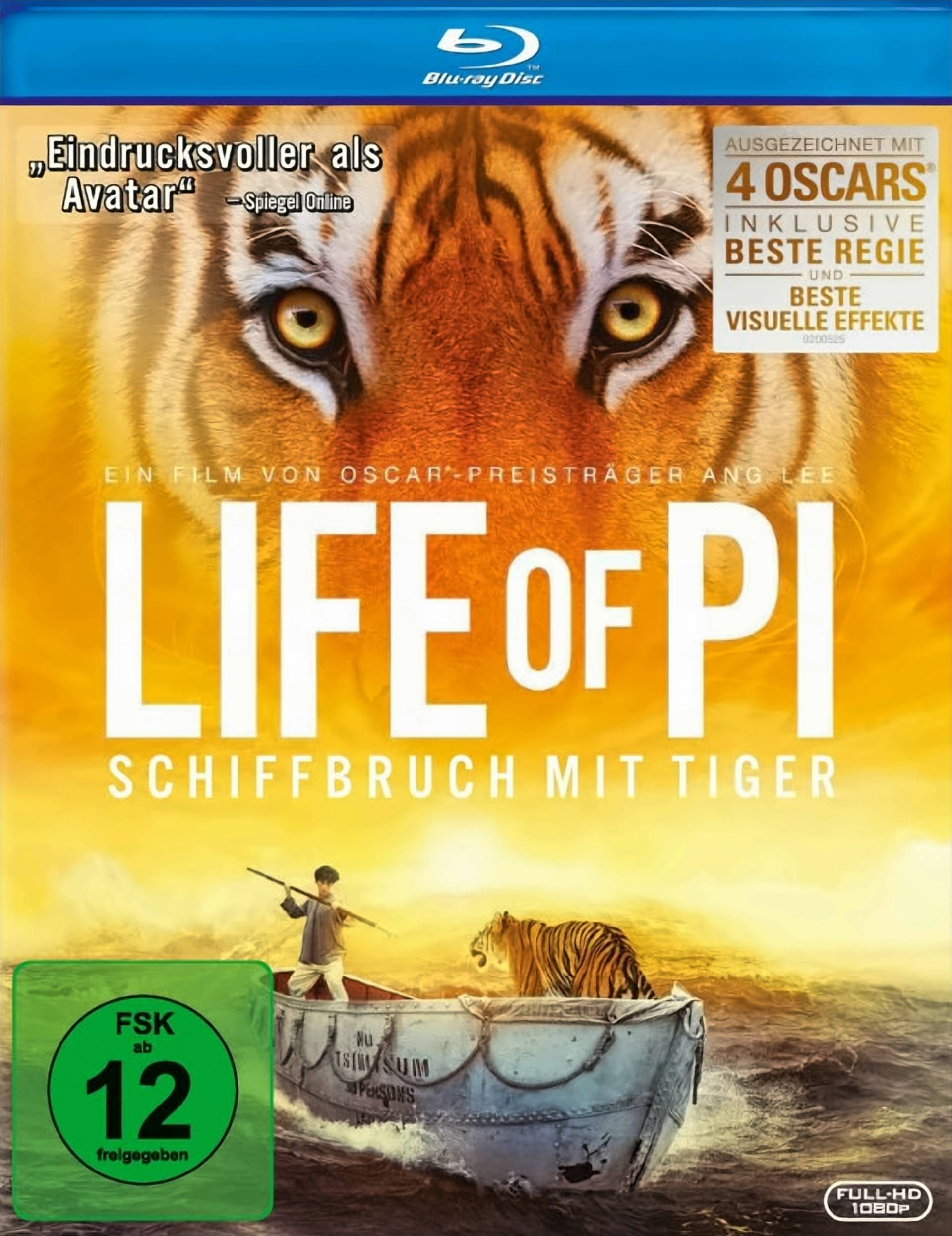 Life of Pi - Schiffbruch mit Tiger Life of Pi - Schiffbruch mit Tiger