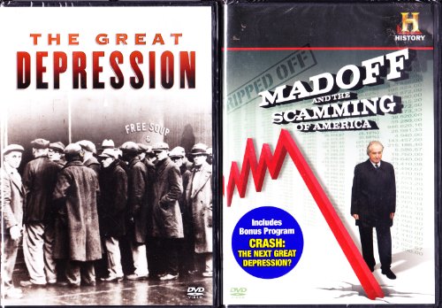 The History Channel the Great Depression , Crash the Next Great Depression , Madoff and the Scamming of America : 2 Dvd Set : Approx 5 Hours The History Channel the Great Depression , Crash the Next Great Depression , Madoff and the Scamming of America : 2 Dvd Set : Approx 5 Hours von Fox