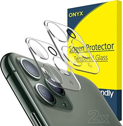 Foxcrypt [2 Stück] Kamera Panzerschutzfolie Glassfolie Panzerfolie Schutzfolie kompatible mit iPhone 11 Pro (6.1") / iPhone 11 Pro Max (6.5") von Foxcrypt