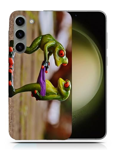 Schutzhülle für Samsung Galaxy S23+ Plus, Motiv Frosch Nr. 2 von Foxercases