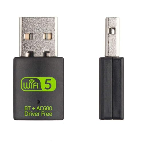 Foyucool 600M Dual-Band Wireless Card, Computer Externe 2.4G/5G USB, Bluetooth WiFi 2-in-1, Treiberfrei Foyucool 600M Dual-Band Wireless Card, Computer Externe 2.4G/5G USB, Bluetooth WiFi 2-in-1, Treiberfrei von Foyucool