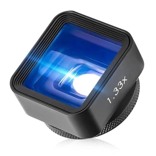 Fozriybefy 1 Stück Schwarz 1.33X Anamorphes Objektiv für die Filmerstellung mit Dem Filmic Pro App Phone Camera Lens Fozriybefy 1 Stück Schwarz 1.33X Anamorphes Objektiv für die Filmerstellung mit Dem Filmic Pro App Phone Camera Lens von Fozriybefy