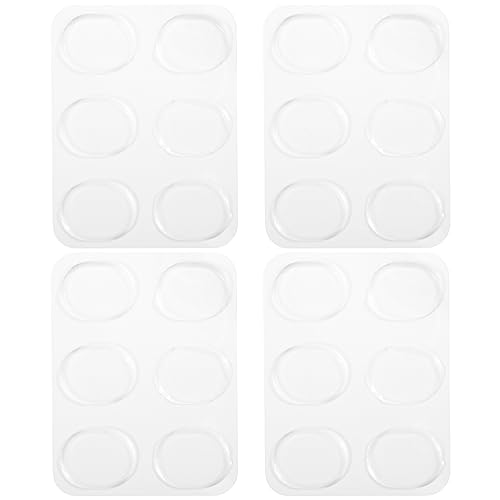 Fozriybefy 24 Stücke Trommel Dämpfer, Trommel Dämpfer Gel Pads Trommel Dämpfer Ungiftig Weichen Silikon Trommel Dämpfer Für Trommelton Control (Klar) von Fozriybefy