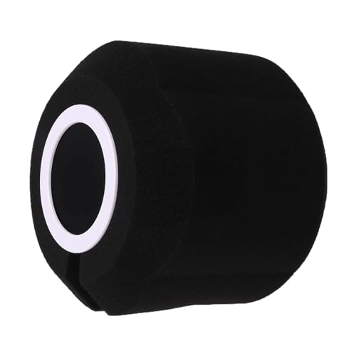 Fozriybefy C3 Mikrofon-Windschutz Mic Screen Akustikfilter Akustik für Tonstudios Mic Schallabsorbierender Schaumstoff Schwarz von Fozriybefy