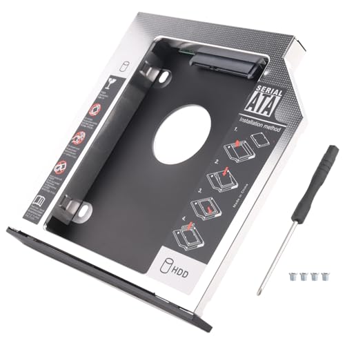 Fozriybefy Das Zweite HDD SSD Festplatten Laufwerk Wird Durch EIN T420 T430 T510 W530 Ersetzt. Der Eingebaute Optische CD/DVD-ROM Adapter Halter mit 2.5 12.7 mm Fozriybefy Das Zweite HDD SSD Festplatten Laufwerk Wird Durch EIN T420 T430 T510 W530 Ersetzt. Der Eingebaute Optische CD/DVD-ROM Adapter Halter mit 2.5 12.7 mm von Fozriybefy