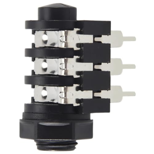 Fozriybefy R 1/4" 6,5 mm Stereo Audio Leiterplattenmontage Kopfhoerer Buchse 6-Pin von Fozriybefy