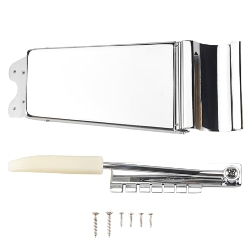 Fozriybefy Silber Hohlkörper Jazz Gitarre Tremolo Brücken Saiten Halter Für Lp Gitarren Teile von Fozriybefy